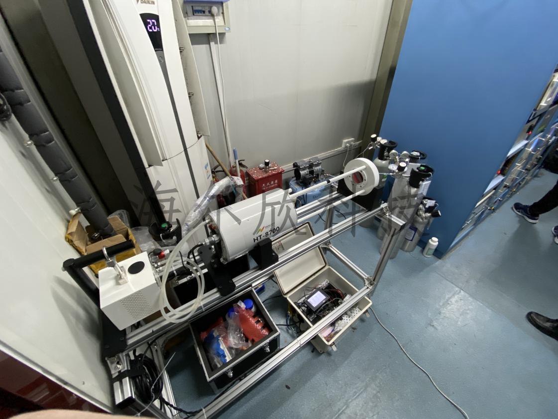 海尔欣参与*环境监测站氨气分析设备测试