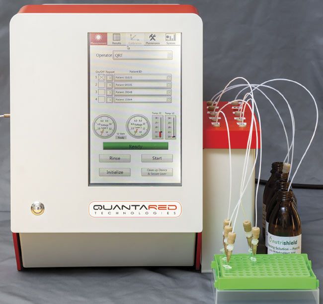 QuantaRed Technologies基于QCL的尿液分析仪