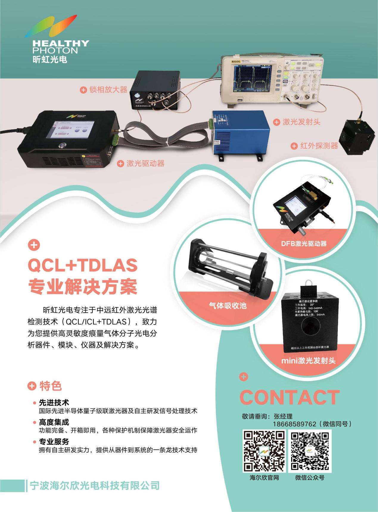 海尔欣QCL+TDLAS解决方案